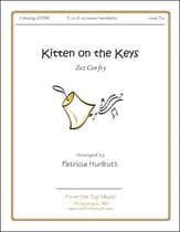 Kitten On the Keys Handbell sheet music cover